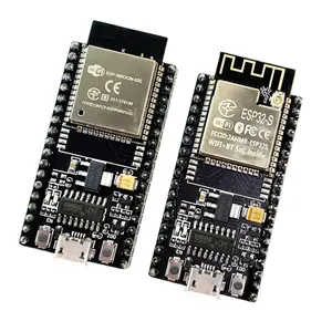 ESP32 papan pengembangan nirkabel WiFi Bluetooth dual-core CPU daya rendah WROOM control board ESP-32S