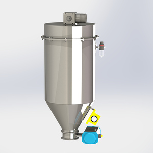 Gıda kimya endüstrileri için yüksek verimli pnömatik vakum konveyör toz geçirmez kuru toz granülleri toplu malzeme taşıma - Product Image 3