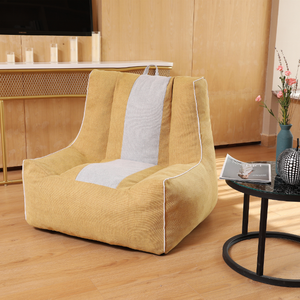 Japanse Vloer Stoel Vouwen Verstelbare Luie Sofa Woonkamer Soft Foam Filled Bean Bag Bank - Product Image 3
