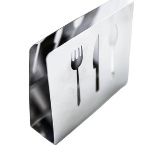 Caja de Pañuelos Creativa de Acero Inoxidable para Cocina, Porta Servilletas Cuadrado para Restaurante - Product Image 3