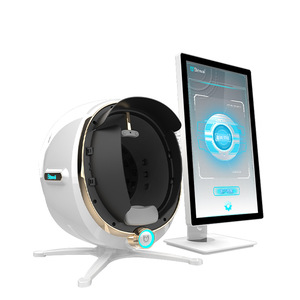 2025 Neuer 3D KI-Magischer Spiegel Hautanalysator Aisia Q1 Tragbares Handgerät 8-in-1 Gesichtstherapie Schönheitsgerät - Product Image 4