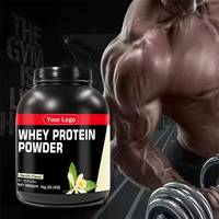 1 kg de poudre de protéines de lactosérum et de créatine aromatisée à la vanille, gain de masse premium, développement musculaire rapide, vitamines, gym, fitness, prise de poids
