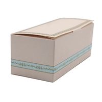 Boîte d'expédition en carton kraft pliable sur mesure, résistante