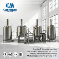 Sistema de Cervecería Cassman de 1000L, Equipo para Cervecería Artesanal, Sistema de Elaboración de Cerveza Industrial
