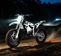 Moto électrique tout-terrain de course en gros avec service personnalisé pour la conduite hors route 72V 60AH