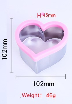 Corazón rosa