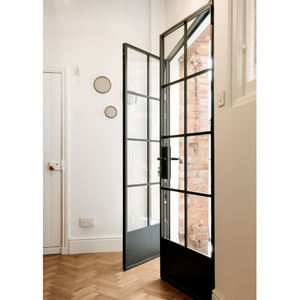 Portes d'entrée <span class=keywords><strong>avant</strong></span> en acier trempé de sécurité de haute qualité Portes en lron forgé <span class=keywords><strong>antirouille</strong></span> pour maisons Porte de jardin - Product Image 3