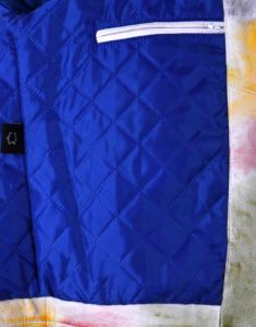 Veste pour homme en cuir Nappa ciré blanc multicolore 100% authentique, finition effet flamme, fermeture éclair YKK, étiquette privée OEM/ODM - Product Image 5