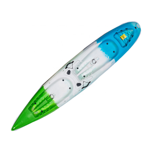 Nouveau 3.1 - 4m en plastique Double Tandem assis sur le dessus Kayak 2 personnes pêche Kayak vente - Product Image 4