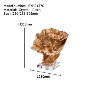 Brûleur d'encens <span class=keywords><strong>de</strong></span> luxe en résine dorée, sculpture <span class=keywords><strong>corail</strong></span> Art Déco, fait main, auto-adhésif, pour décoration <span class=keywords><strong>de</strong></span> bureau et <span class=keywords><strong>de</strong></span> salon - Product Image 6
