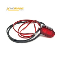 King Sunny garde-boue arrière feu arrière pour Kugoo S1 S2 S3 Scooter pièces électriques avertissement de nuit feu stop Escooter accessoire de réparation