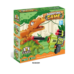 <span class=keywords><strong>Pistola</strong></span> Giocattolo per Bambini con Dardi in Schiuma Morbida e <span class=keywords><strong>Bersaglio</strong></span> a Forma di Dinosauro, Gioco di <span class=keywords><strong>Tiro</strong></span> all'Aperto - Product Image 4