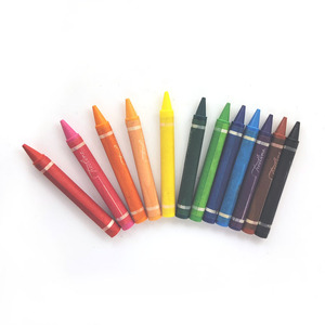 High Quality Non-Toxic Multi-Color Jumbo Crayons Artist <b>Drawing</b> Wax Set for Kids - Product Image 4