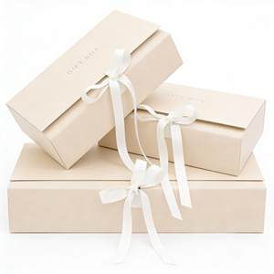 Caja de Regalo Rígida Estilo Sobre para Empaque de Productos de Cuidado de la Piel, Personalizable con Cierre de Cinta y Logotipo, Fabricante, Superventas - Product Image 4