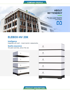 Caja de Baterías Apilables DIY, Batería Apilable de 20Kwh 50Kwh, Almacenamiento de Energía Doméstica, Expansión de Capacidad Flexible - Product Image 1