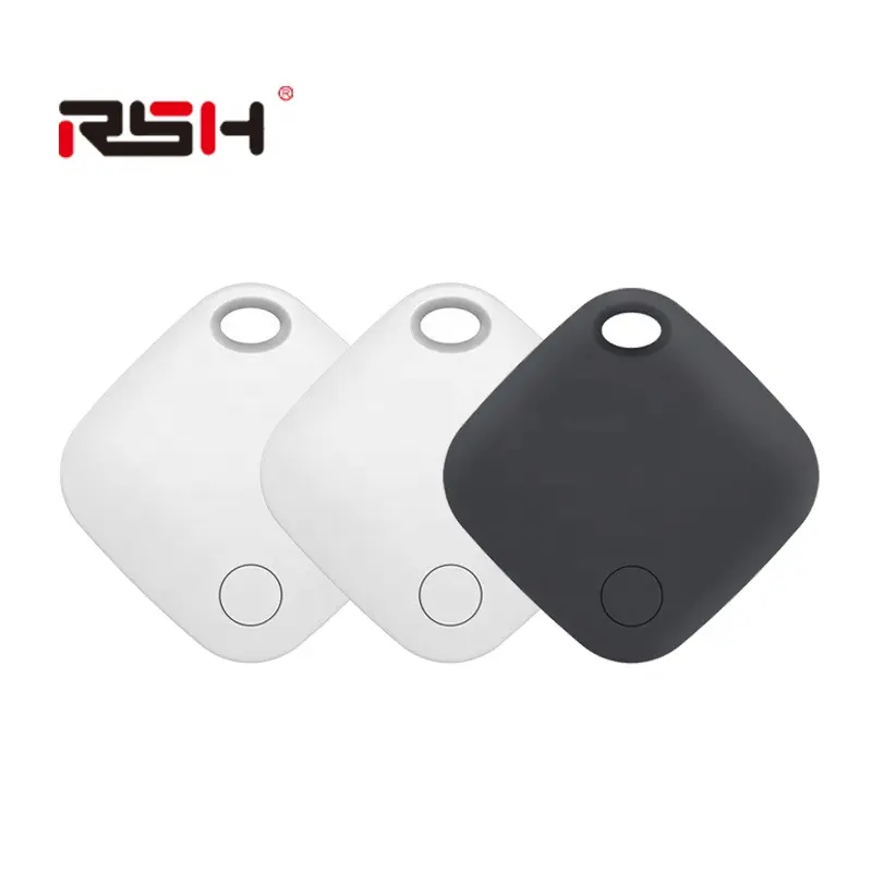 RSH Airtag MFi Certified iTag Key Finder Locator Pet Dog Luggage Real Time Tracking Smart Tag Mini GPS Tracker for Apple Find My