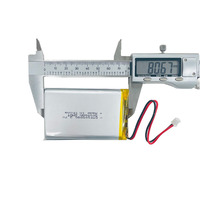 Batterie Li-polymère haute capacité 3.7V 3.8V 105080 5000mAh 5500mAh 20.9Wh à sortie stable et longue autonomie pour matériel créatif