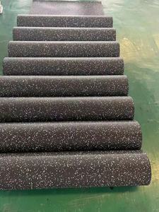 EPDM gulungan lantai karet, Anti selip tahan aus menyerap guncangan kedap suara <span class=keywords><strong>2</strong></span>-10mm untuk Gym rumah - Product Image 2