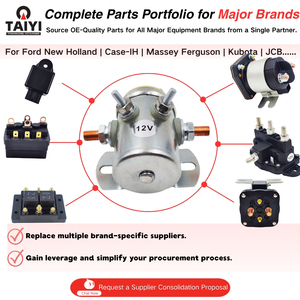 TAIYI 947-1215-610 5118840 Solenoide de servicio continuo de 12V >50A para sistema de avance y retroceso de cabrestante, compatible con Cole Hersee 24401 y <span class=keywords><strong>Johnson</strong></span> Electric - Product Image 2