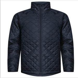 Veste thermique d'hiver avec doublure chaude Fermeture à glissière sur toute la longueur Manches longues Ourlet réglable Coupe confortable et style vêtement de travail - Product Image 1