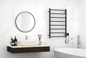 BODE En Acier Inoxydable <span class=keywords><strong>Mural</strong></span> <span class=keywords><strong>Électrique</strong></span> Chauffe-Serviettes Salle De Bains Serviette <span class=keywords><strong>Radiateur</strong></span> <span class=keywords><strong>Avec</strong></span> <span class=keywords><strong>Thermostat</strong></span> - Product Image 2