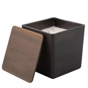 Wholesale Luxury Unique Empty <strong>square</strong> <strong>Candle</strong> Jar 120ml 210ml 500ml <strong>square</strong> Glass <strong>Candle</strong> Jar for <strong>Candle</strong> Making - Product Image 1