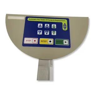 Panneau de commande de clavier d'impression numérique de commutateur à membrane en gros pour l'identification de produit