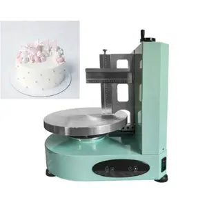 Guter Preis Automatische Kuchen Icing Dekorations maschine Geburtstags torte Icing Maschine Kuchen Creme Icing Coating Maschine