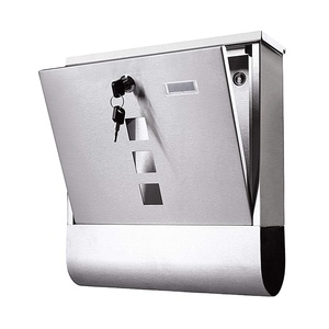 Buzón de <span class=keywords><strong>Correo</strong></span> Grande y Duradero de Acero Galvanizado para Exteriores, Resistente a la Intemperie, para Recibir Paquetes - Product Image 1