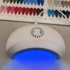 مصباح أظافر LED صغير احترافي 24 واط ، آلة علاج بالضوء الغراء سريع الجفاف الذكية ، محمول USB ، شعار قابل للتخصيص للاستخدام المنزلي - Product Image 6