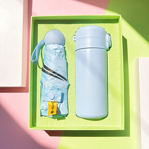Promotional Luxury <strong>Gift</strong> Accessories Anniversary Wedding Souvenirs <strong>Umbrella</strong> and Thermos Corporate <strong>Gift</strong> <strong>Set</strong> for Guests - Product Image 4