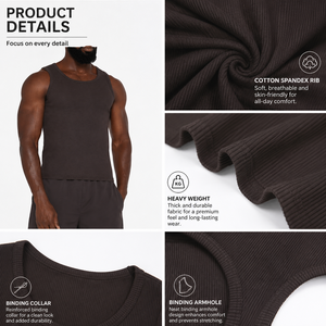 <span class=keywords><strong>Camiseta</strong></span> <span class=keywords><strong>sin</strong></span> mangas personalizada de alta calidad, corte muscular, 100% algodón, <span class=keywords><strong>camiseta</strong></span> <span class=keywords><strong>sin</strong></span> mangas acanalada para <span class=keywords><strong>hombre</strong></span>, para gimnasio, entrenamiento, ropa de calle. - Product Image 4