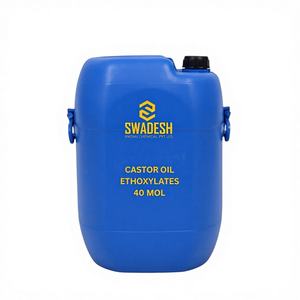 Huile de ricin éthoxylée 40 SWCO40, auxiliaires textiles, émulsions spécialisées, jaune pâle ambré, 50kg/200kg/1000kg, citerne IBC, SWADESH - Product Image 1