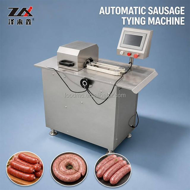 Commercial Automatic Sausage Bundling Machine Automatic Wire Binding Machine Sausage Tying Machine