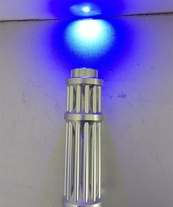 XPL-BL810B1000 可充电16340电池铝合金加特林形450nm蓝色激光笔用于燃烧 - Product Image 4