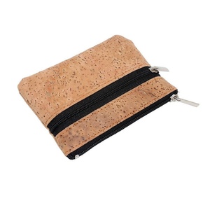 Boshiho Cork Zipper Pouch Keychain Mini <b>Purse</b> - Product Image 3