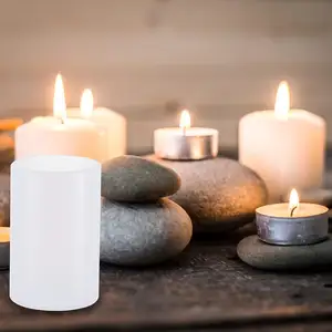 Kerzenformen zur Kerzenherstellung Zylinder-Silikonform Säule Epoxidharz-Gussformen für DIY Handwerk Wachs-Kerzenherstellung