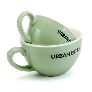 <span class=keywords><strong>Taza</strong></span> de té de cerámica <span class=keywords><strong>y</strong></span> platillo, Juego de platillos blancas con tazas de <span class=keywords><strong>café</strong></span>, capuchino, surtido personalizado - Product Image 4