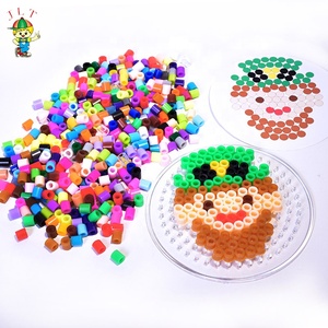 JLT Plastique Perles à Repasser DIY pour Enfants, Jeu de Perles de Mode, Kit de Perles Hama Fusionnables - Product Image 4