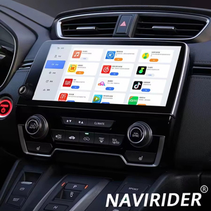 วิทยุติดรถยนต์ขนาด 10.33 นิ้ว สำหรับ Honda CRV BREEZE ปี 2017-2022 ระบบ Android 14 เครื่องเล่นมัลติมีเดีย วิดีโอ ระบบนำทาง สเตอริโอ GPS อุปกรณ์เชื่อมต่อ Carplay - Product Image 1
