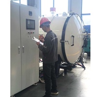 Four de traitement thermique à atmosphère de carbure de silicium, équipement de frittage sous vide électrique personnalisé, fourni par une usine industrielle chinoise