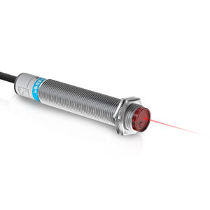 โฟโตอิเล็กทริคเซนเซอร์แบบกระจายแสง รุ่น M12 ระยะตรวจจับ 15 ซม. 24V DC, PNP, NO, NC, แบบ 3 สาย - Product Image 1
