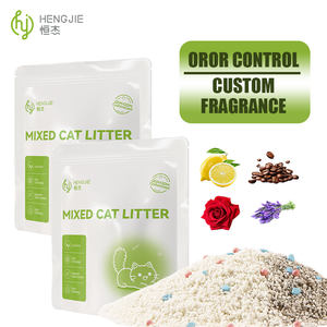 Hengjie Hızlı Emici Hızlı Topaklanan Tüy Dökmez Doğal İçerikli Kolay Temizlenen Manyok ve Bentonit Kedi Kumu - Product Image 1