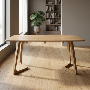 Modern Wooden <b>Coffee</b> <b>Table</b> <b>Scandinavian</b> Design Living Room Furniture Durable Solid Wood Frame Natural Finish - Product Image 3