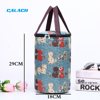 Sac isotherme personnalisé OEM grande capacité pour biberon chauffe-biberon rond en aluminium, sac à déjeuner isotherme