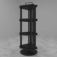 Présentoir rotatif de pouces en pierre à Quartz, panneau d'échantillon de carreaux, soutien-gorge d'aile en marbre, présentation de carreaux en mosaïque