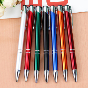 सबसे गर्म बिक्री एल्यूमीनियम धातु 2 छल्ले और धातु बॉल पेन ग्राहक लेजर उत्कीर्णन के साथ - Product Image 4