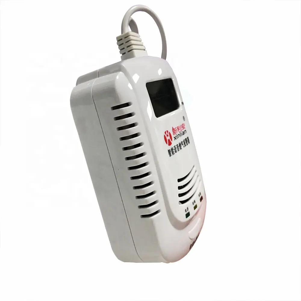 Uni Eropa Plug LPG Gas Detector Mathane Deteksi Gas Rumah Tangga Gas Alarm