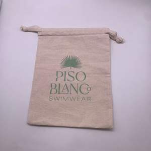 Pochette réutilisable en lin <span class=keywords><strong>de</strong></span> coton blanc Pochette anti-poussière pour <span class=keywords><strong>vêtements</strong></span> doux Sacs d'artisanat en tissu à cordon <span class=keywords><strong>de</strong></span> serrage avec logo personnalisé - Product Image 6