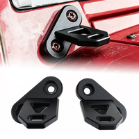 Support de fixation pour projecteur monocouche monté sur pilier A, fabriqué en usine, pour modèles Jeep Wrangler JK 2007-2018, support d'installation auxiliaire